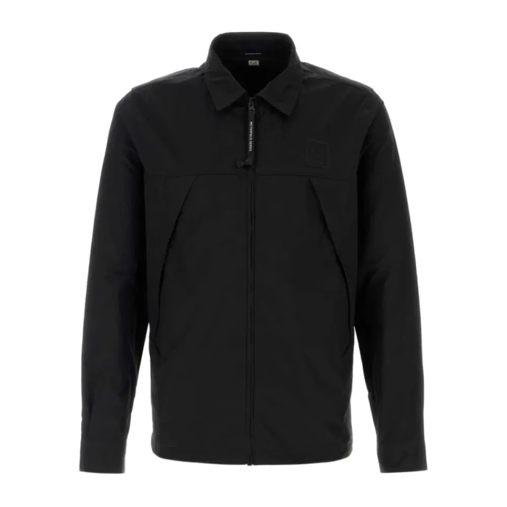 Træningsjakker^C.P. Company Zip Overshirt Sort