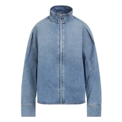 Jakker^Alaïa Zip Shirt Blå