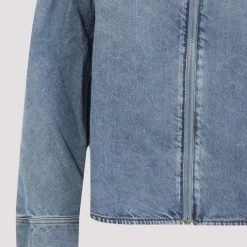 Jakker^Alaïa Zip Shirt Blå