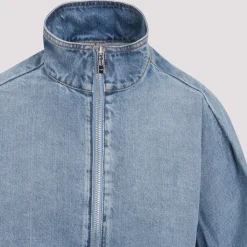 Jakker^Alaïa Zip Shirt Blå
