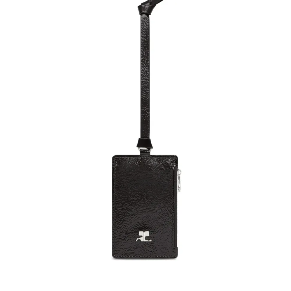 Tilbehør Til Tasker^Courrèges Zipped Cardholder Sort