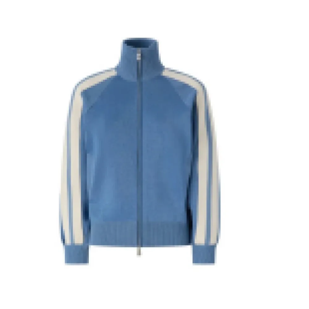 Træningsjakker^PINKO Zipped Sweatshirt med Love Birds Logo Blå