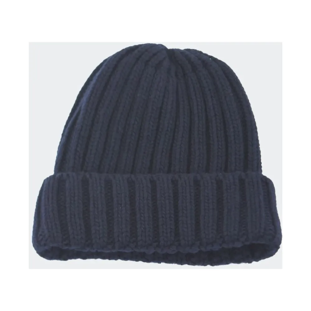 Huer & Kasketter^Woolrich Zuccotto Strikket Hue Blå